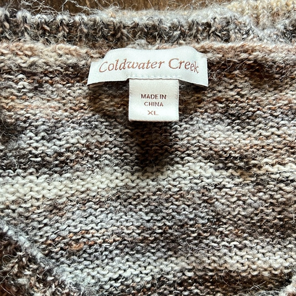 Coldwater Creek as XL sweater - excellent shape